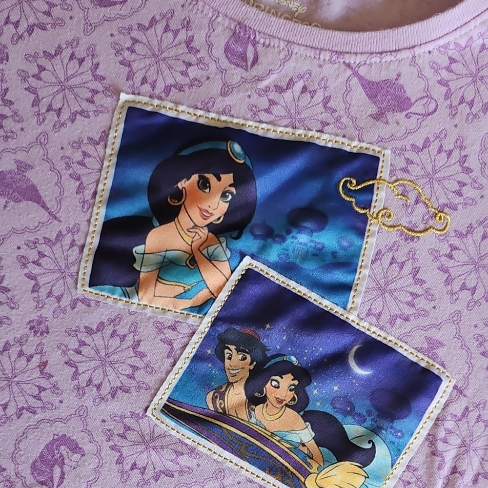 Aladdin Tee with Jasmine & Rajah 10/12